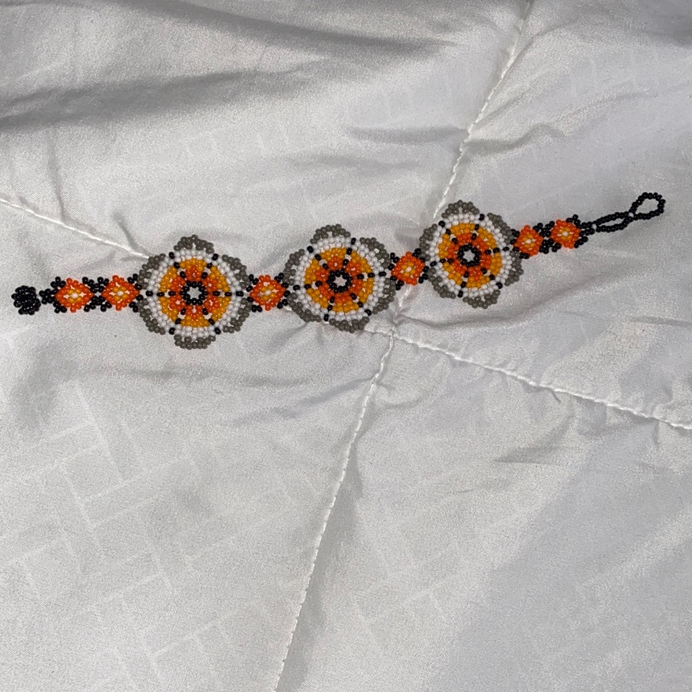 Hand Beaded Western Bracelet